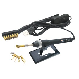 KINGTOOL 3D Printing Smoothing Tool Kit, 3D Printing Modify Finishing Tool, Cleaning Needle, Scarper (USB Power Cord) (Charcoal)