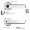 Fingerprint Door Lock Touchscreen Smart Biometric Door Lock Keyless Entry