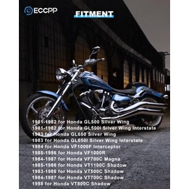 ECCPP Voltage Regulator Rectifier Fit for 84-86 for Honda Interceptor 1000 84-87 for Honda Magna 700 85-86 for Honda Shadow 1100 83-86 for Honda Shadow 500