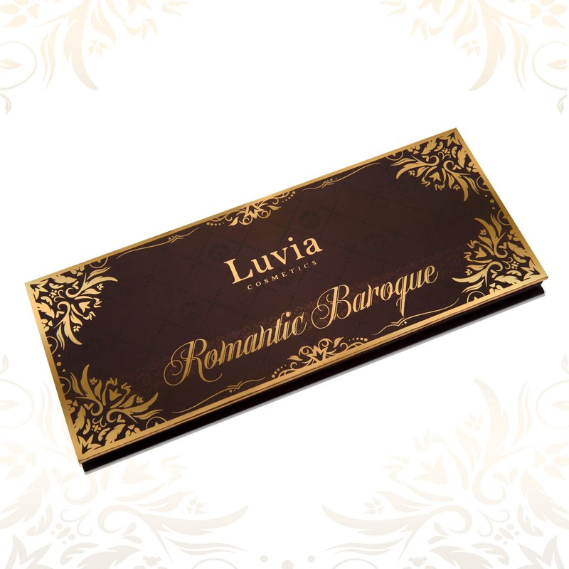 Luvia Eyeshadow Palette Matte, Shimmer & Glitter - Romantic Baroque