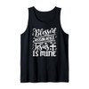 Blessed Assurance Jesus is Mine Tank Top