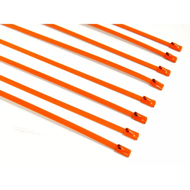 Unbranded X6 UNIVERSAL 8" STAINLESS STEEL ZIP TIE CABLE FOR