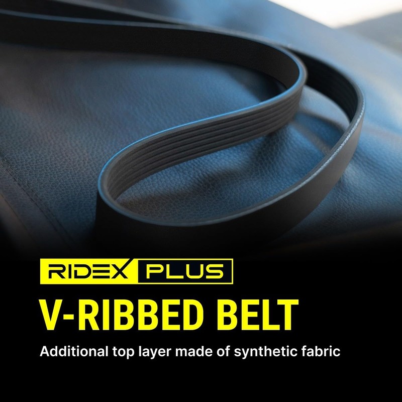 RIDEX Plus 305P0138P V-Ribbed Belt 4.45 mm 1420 mm 21.36
