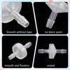 10 Pack 1/4 Inch Check Valve, One Way Barb Hose