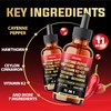 MILIVOL 11in1 Cayenne Pepper Liquid Drops with Hawthorn Berry, Beet