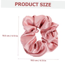 Healvian Elastic Silk Ties Large Scrunchies Hair Accessories for Women Ponytail Holders