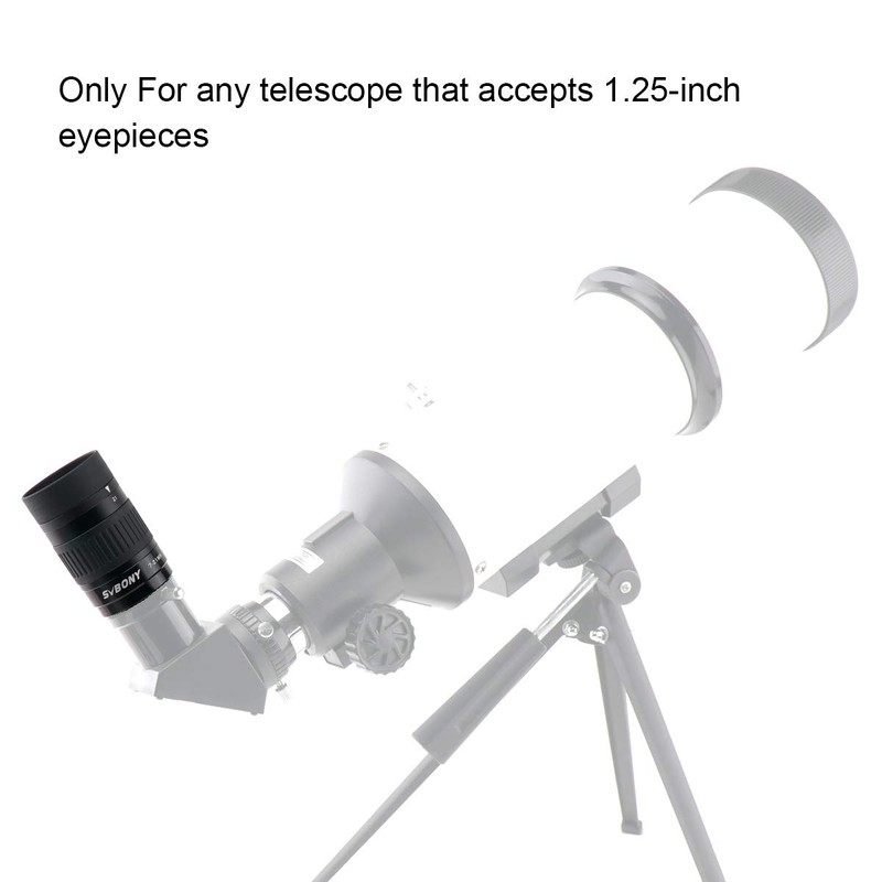 SVBONY SV135 Zoom Eyepiece, Zoom 7 to 21mm 1.25 Inch