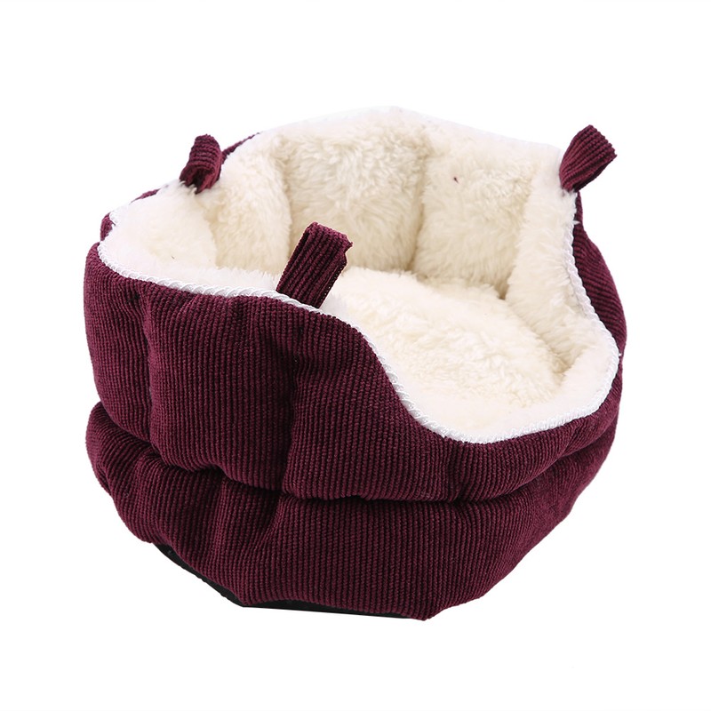 Small Animal Winter Warm Bed House Washable Pet Nest Sofa