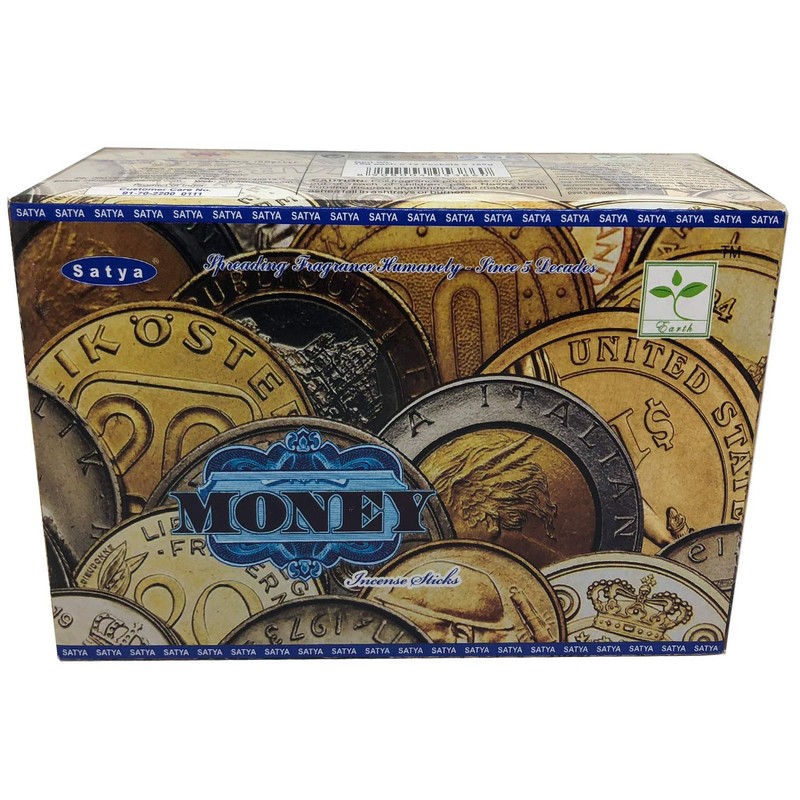 Satya Money Incense Sticks - Pack of 3 (15 Gram