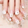100 PCS False Nail Sticks Fan-Shaped Nail Art Tips Nail