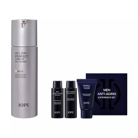 IOPE [본사직영] 아이오페 맨올데이퍼펙트 톤업올인원 + 맨 3종 [Head Office Direct] IOPE Men All Day Perfect Tone Up All in One + Men 3 Types