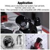 EVIL ENERGY 10AN Female Flare Cap Block off Fitting Adapter