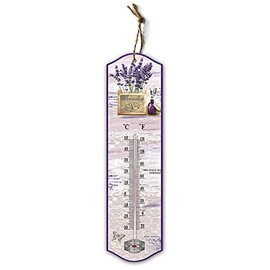 Garden Thermometers Outdoor Analogue weather temperature thermometer greenhouse shed home Wall hanging nautical and lavender styles