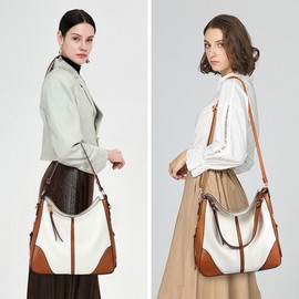 TAN.TOMI Handbags for Women Crossbody Bags for Women Purses for Women Vegan Leather Shoulder Bag Hobo Bag for Travel Shopping