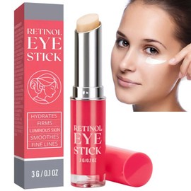 Radiant Eye Balm Stick for Anti-Aging, Dark Circles & Puffiness - Moisturizing and Tightening Eye Cream for Skincare