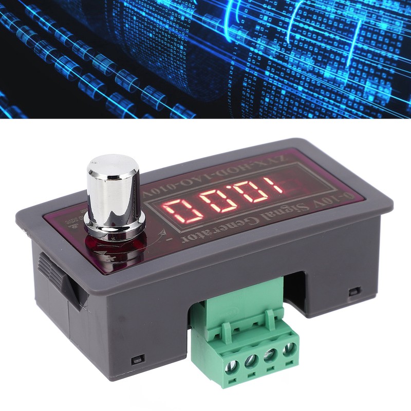 0‑10V Adjustable Signal Generator PLC Frequency Control Meter Signal Voltage