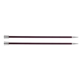 Knit Pro KP47243 Zing: Knitting Pins: Single Ended: 25cm x 6.00mm, 6mm Purple