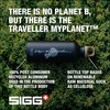 SIGG Traveller MyPlanet™, Repeat, Plain, Drinking Bottle (1.0 L), Climate-Neutral