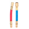 8pcs/Set Air Conditioning Refrigeration R-12A/C Connector Adapter Hoses R134A R12