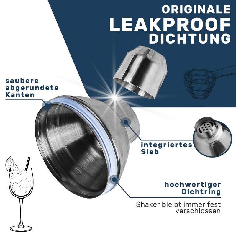 Grevening Cocktail Shaker Set of 4