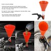 Oil Fill Funnel Kit, 3Pcs Universal Car Engine Oil Funnel,