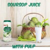 Parrot Brand Canned Soursop Juice Drink With Pulp 16.4 fl.