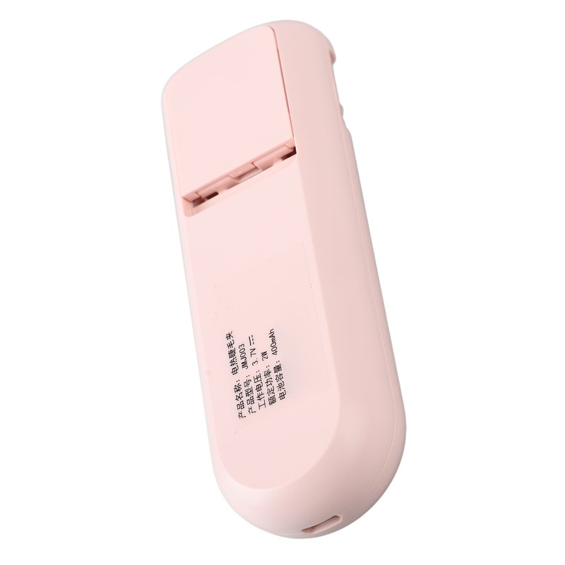 Heated Eyelash Curler Pink Portable Electric Long Lasting Eyelash Curler