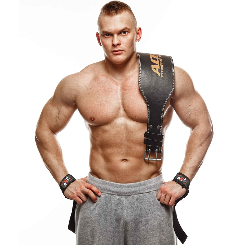 AQF Weight Lifting Belt for Men Gym Fitness, 6" Padded