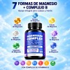 Magnesio Con Glicinato Citrato Taurato Y Complejo B 60 Cap