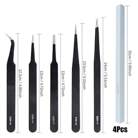 Keadic 87Pcs Modeler Basic Tools Craft Set Gundam Model Tools Kit with Plastic Box and Waterproof Bag for Gundam Car Model Building