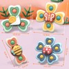 Suction Cup Toy Baby, 4 Pieces Suction Cup Spinner Baby