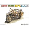 Freedom Model Kit 1/16 Germany R75 Motorcycle Plastic Model FRE16006