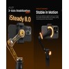 hohem iSteady X3 Gimbal Smartphone, 3-Axis Gimbal Stabiliser (Black)