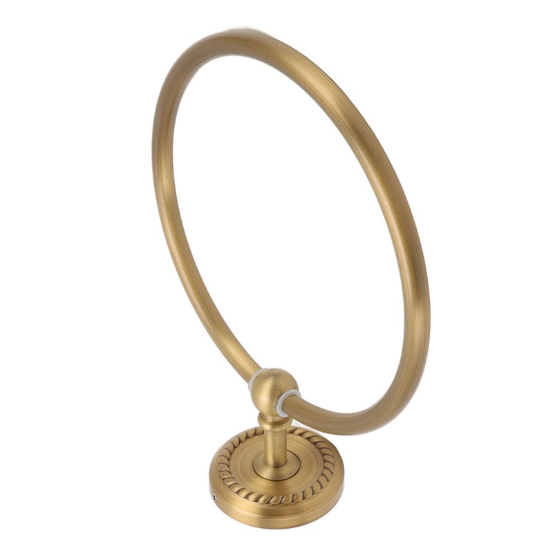 Towel Ring Antique Style Brass Stainless Steel High Hardness Durable