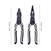 Wire Cutter Needle Nose Pliers Set 9in Multifunctional Labor Saving
