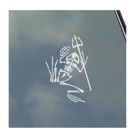 Seal Bone Frog Vinyl Sticker Decal by KLO Graphics Veteran Military Service Devgru Bad MF, White