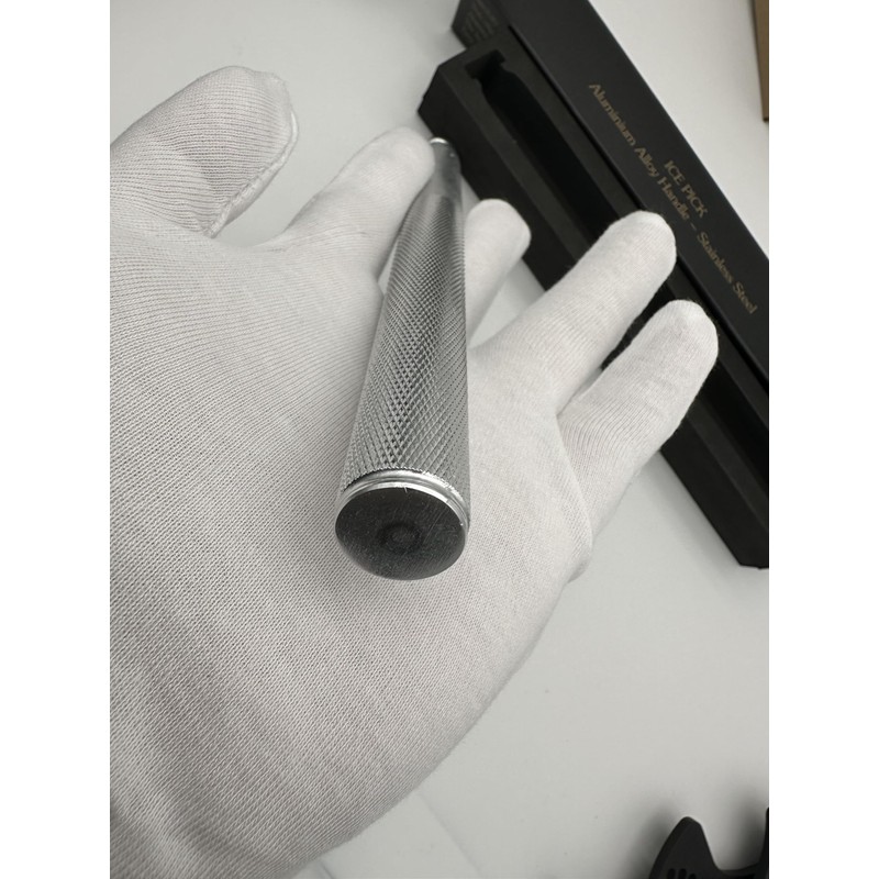 Stainless Steel Ice Pick with Safety Cover, Pick Tool for