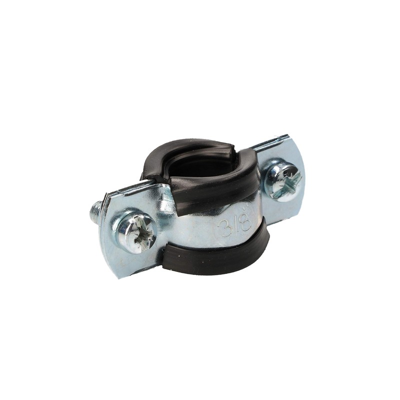 KOTARBAU® Set of 10 Pipe Clamps 3/8 Inch with Rubber