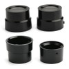ESUBOSHI Axle Nut Cover Cap Black CNC Aluminum RC Front+Rear