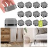12 Pack Furniture Risers 1, 2 or 3 Inch, Adjustable