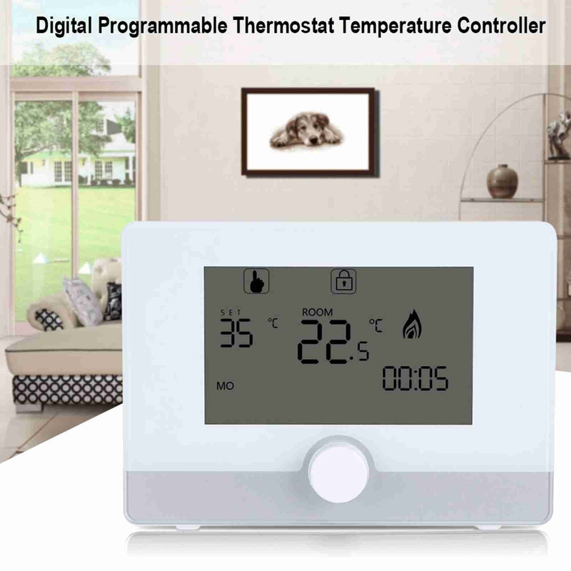 Programmable Thermostat Temperature Controller for Wall hung Boiler Heating System