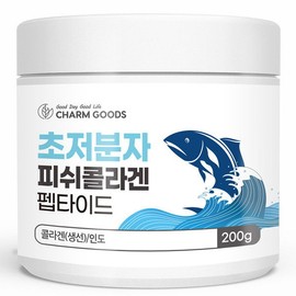 [Cham Goods] Ultra-low molecule fish collagen peptide 200g 1 box / [참굿즈] 초저분자 피쉬콜라겐 펩타이드 200g 1통