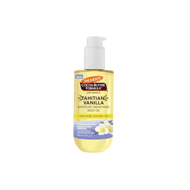 Palmer's Cocoa Butter Formula Tahitian Vanilla Body Oil, Aceite Hidratante