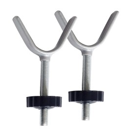 NHPY Pack of 2 Stair Safety Gates No Drilling, Y-Spindle Pressure Screws for Stair Safety Gate, M10 Baby Gate Screw Bolts Spindle Rods Pressure Threaded Spindle Rods for Baby and Pet Safety Gates