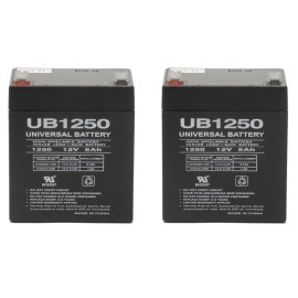 UPG UB1250MP2218-2 Pack - 12V 5AH Belkin F6C1250-BAT-RK