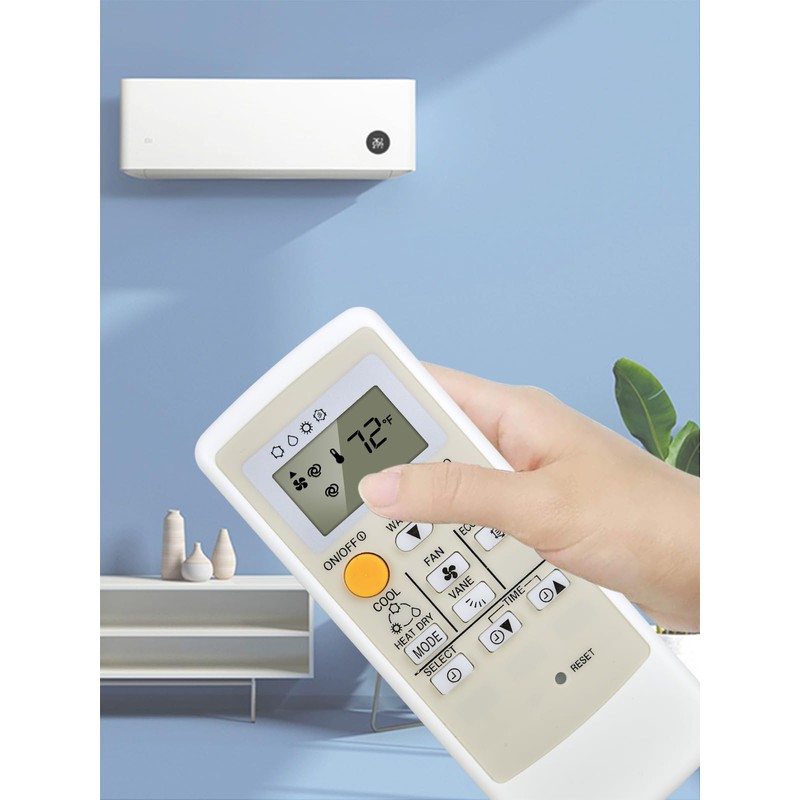 RETROSUN Replacement Air Conditioner Remote Control Compatible with Mitsubishi Electric
