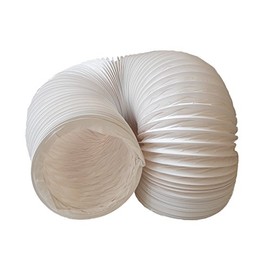 Exhaust Hose, Flexible PVC, Ø 150 mm, 3 m e.g. for Air Conditioning Units, Tumble Dryers, Extractor Hoods