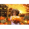 Alltten 7X5FT Fall Backdrop Fall Pumpkin Patch Photo Backdrop Autumn