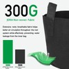 JERIA 12-Pack 20 Gallon, Vegetable/Flower/Plant Grow Bags, Aeration Fabric Pots