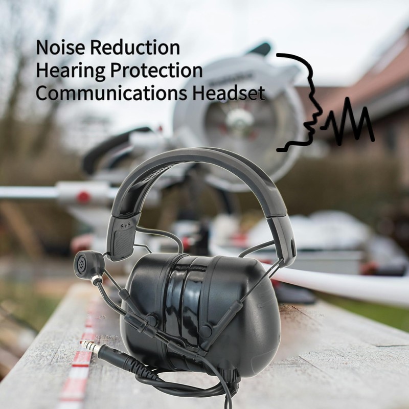 Hearangel G600 Two-Way Communications Tactical Headset Hearing Protection Noise Reduction
